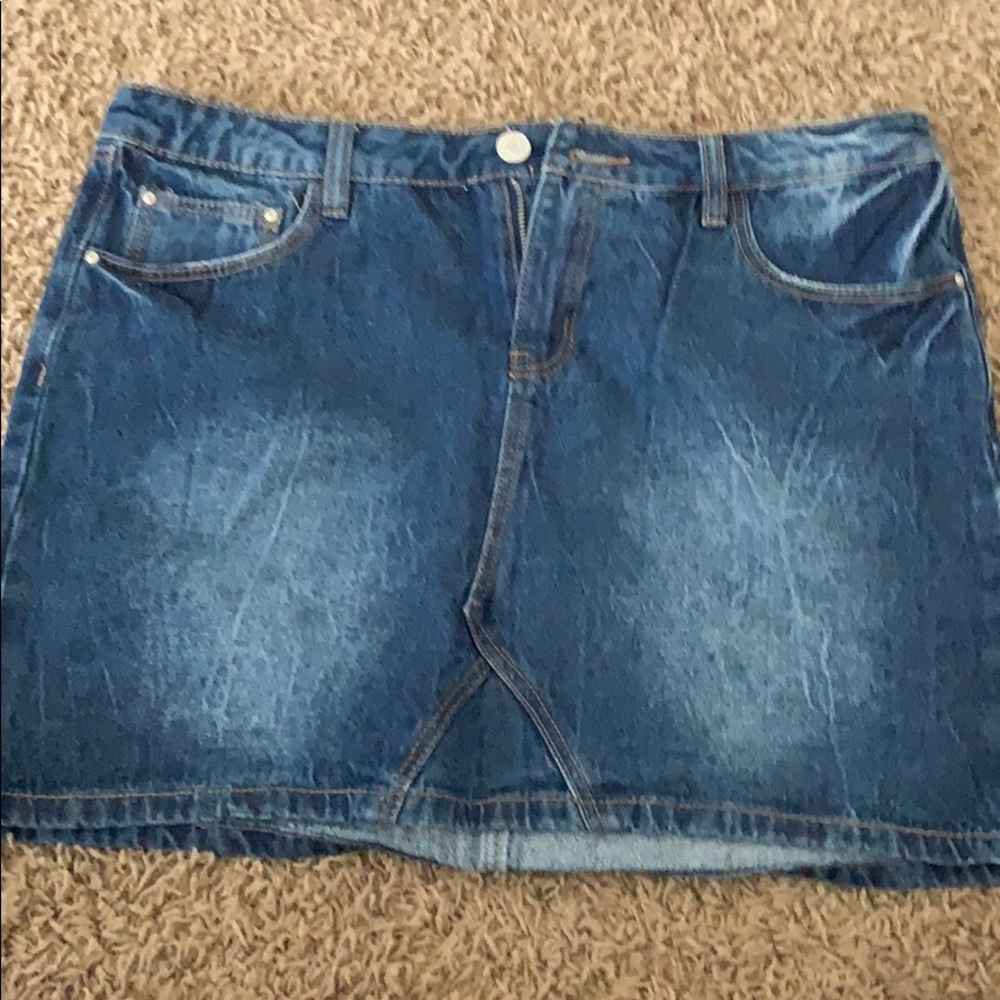 Denim skirt